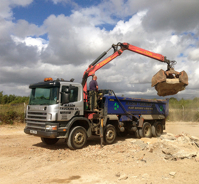 grab lorry hire